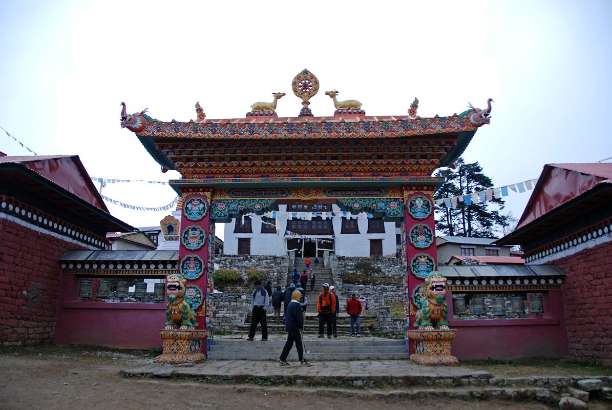 10 Tengboche Gompa - Entrance Gate